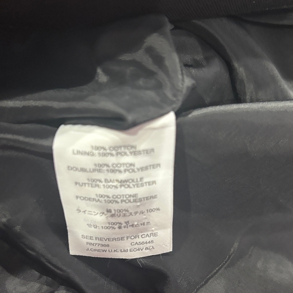 J. Crew Elegant Black Pencil Skirt - Picture 5 of 6